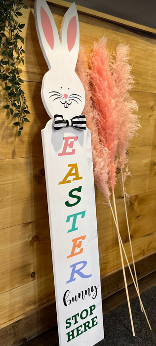NEW PROJECT!! 5ft Easter/Spring porch bunny