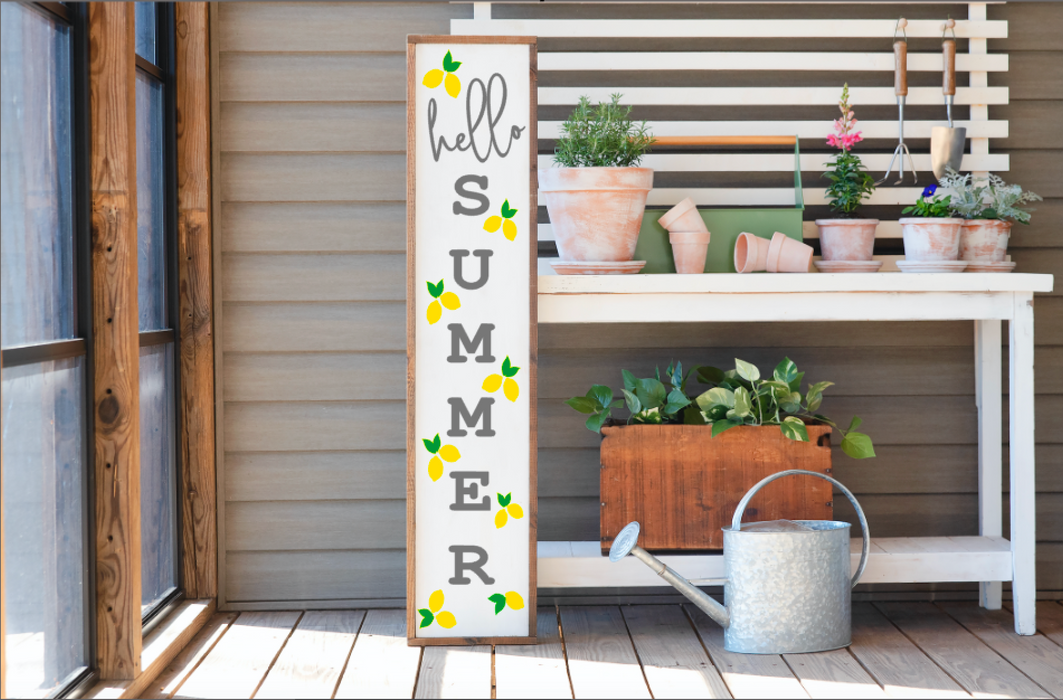 5ft Spring/Summer Porch Sign