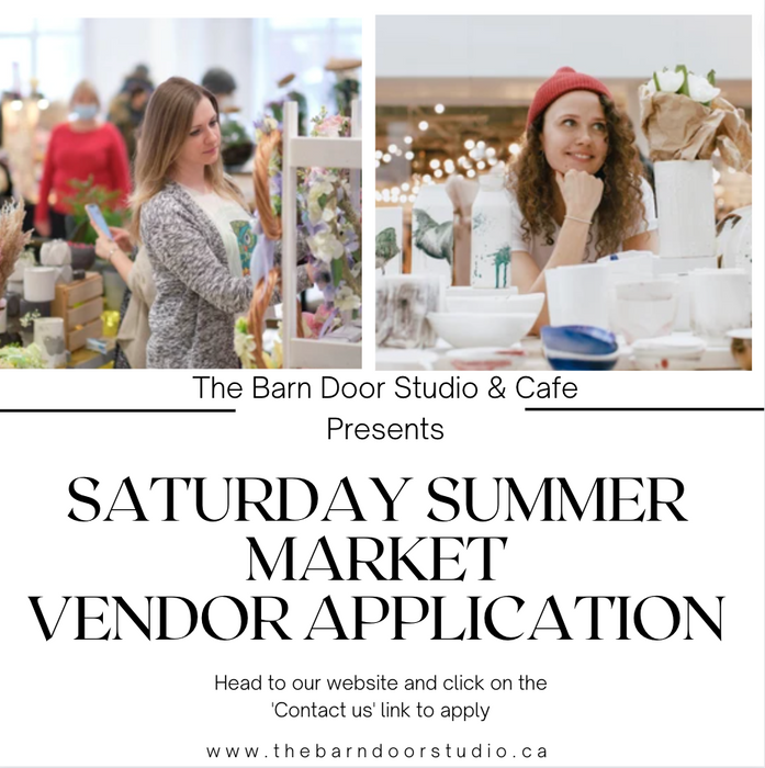 Saturday Summer Market Vendor Application